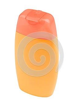 Sunblock bottle