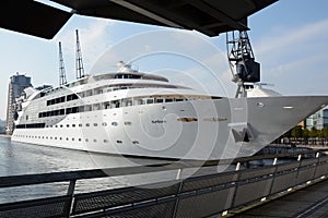 Sunborn Floating Hotel in Docklands, London, England