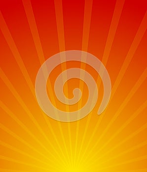 Sunburst, starburst background. Converging-radiating lines abstract background in vertical format. Flyer, poster, placard