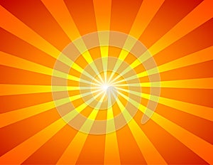 Sunburst vector