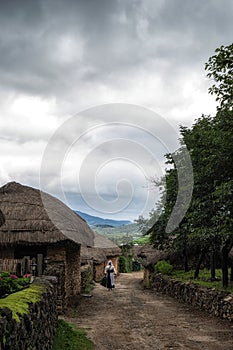 Suncheon Naganeupseong Folk Village Old lady