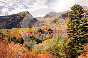 Sundance autumn scenery