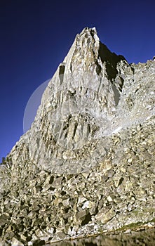 Sundance Peak and talus slopes