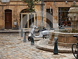 Sunday calmness in Aix en Provence