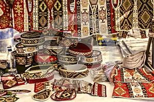 Sunday fair clearance sale of souvenirs for tourists