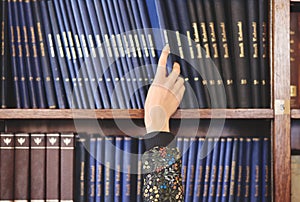 Sundent at the library