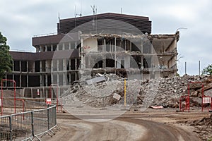 Sunderland City Centre Demolition