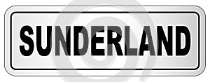 Sunderland City Nameplate