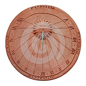 Sundial cutout