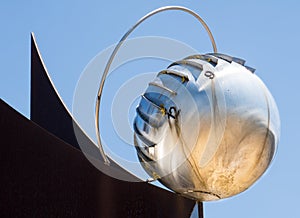 sundial in the form of a sphere or planetoid