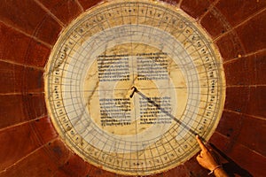 Sundial, Jantar Mantar, Jaipur, Rajasthan, India photo