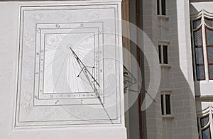 Sundial, Meissen castle, Germany