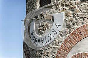 Sundial in Sintra, Portugal