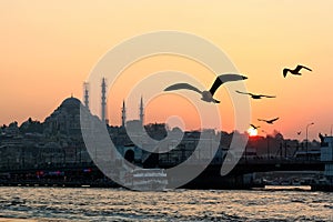 Sundown in Istanbul