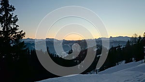 Sundowner on 1600m on the Tauplizalm photo