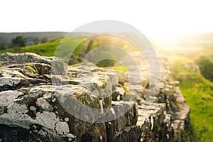 Sunflare at Hadrian`s Wall