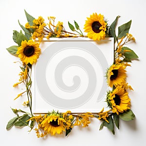 Sunflower border that is available now