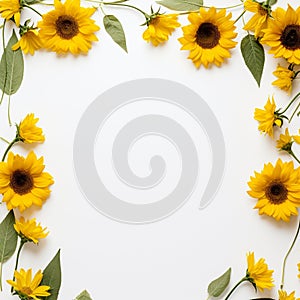 Sunflower border social media