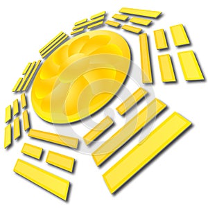 SunFlower Eight Triagrams