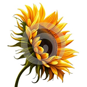 sunflower love flower icon cute