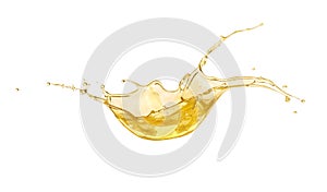 sunflower oil splash