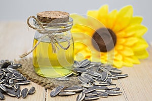 sunflower seeds and oill