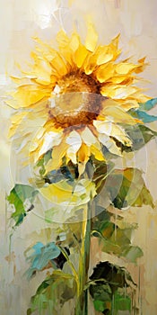 Sunflower: A Stunning New Painting By Art By Daniel Afkhanov