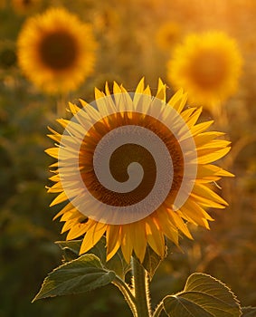 Sunflower in Tuscany.
