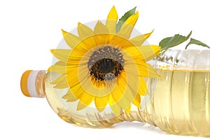 Sunflower and vegetable oil