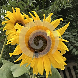 Sunflowers are a symbol of Kyiv and Ukraine - GOLD