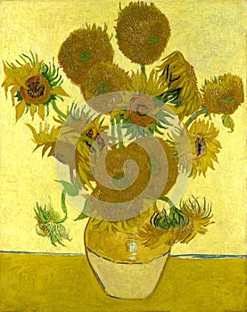 Sunflowers Vincent van Gogh 1888 Oil on canvas