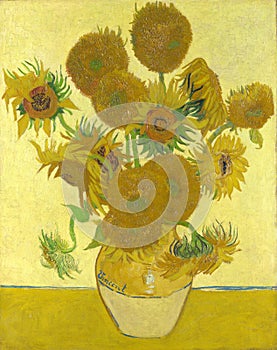 The Sunflowers by Vincent van Gogh