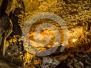 Sung Sot Cave or Surprise Cave, Ha Long Bay, Vietnam