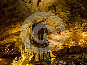 Sung Sot Cave or Surprise Cave, Ha Long Bay, Vietnam