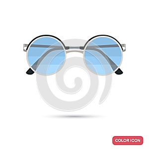 Sunglasses color flat icon for web and mobile design