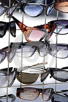 Sunglasses on display