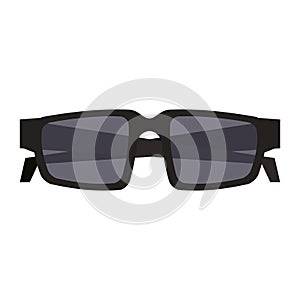 Sunglasses fashion accesory isolated symbol vector illustration