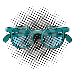 Sunglasses fashion accesory pop art