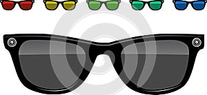 Sunglasses illustration