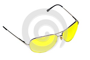 Sunglasses isolated white background