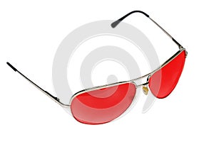 Sunglasses isolated white background