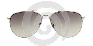 Sunglasses isolated white background without shadow clipping path