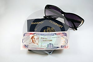 Sunglasses and Passports