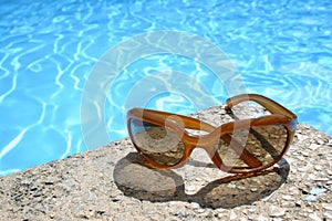 Sunglasses by Pool photo