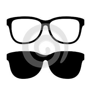 Sunglasses vector icon