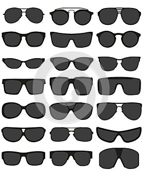 Sunglasses vector illustration