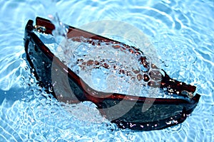 Sunglasses in Water photo
