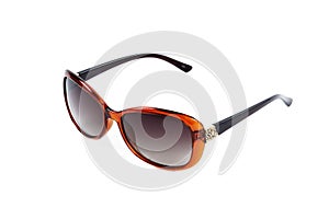 Sunglasses white background