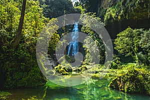 Sunglungyen Waterfall at shanlinshi, taiwan