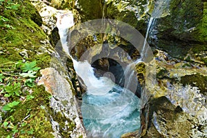 Sunik water grover tourist attraction in Lepena valley photo